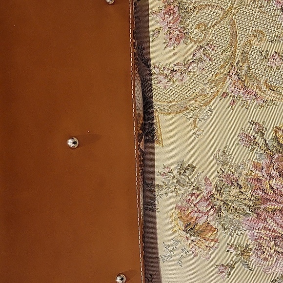 Dooney & Bourke Brown and Tan Snake Print Shoulder Bag - Picture 4 of 8